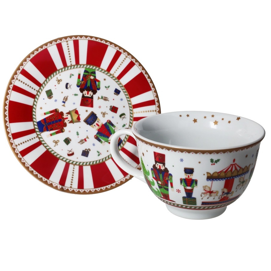 Acquista online Brandani Large Nutcracker Cup with Saucer 84179 Brandani